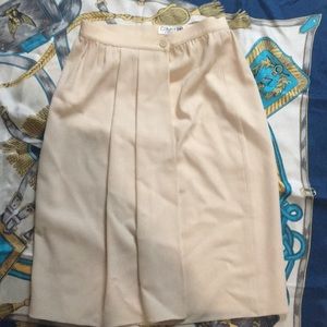 Business casual Pleated skirt